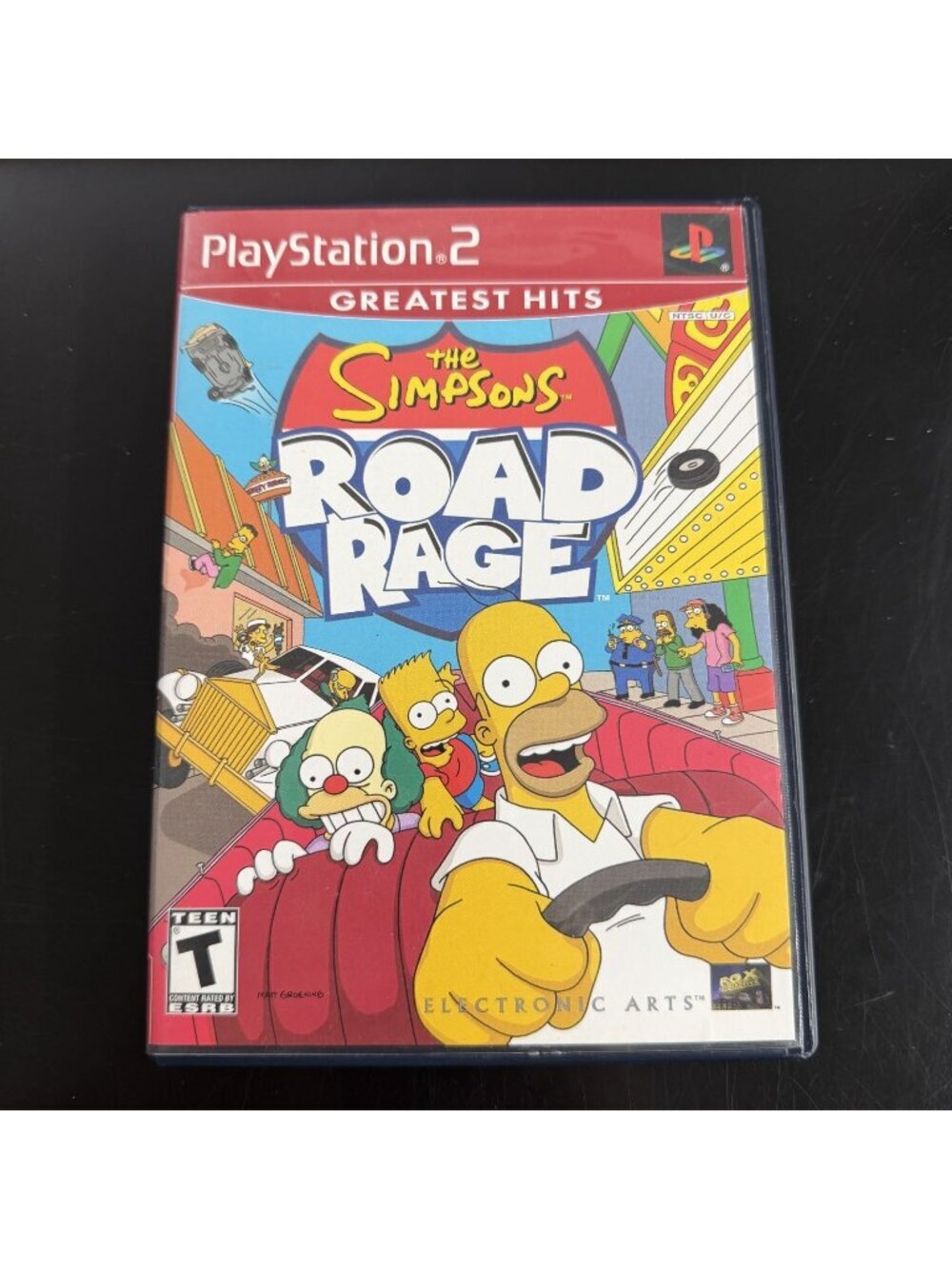 The Simpsons Road Rage PlayStation 2 PS2 Greatest Hits With Manual
